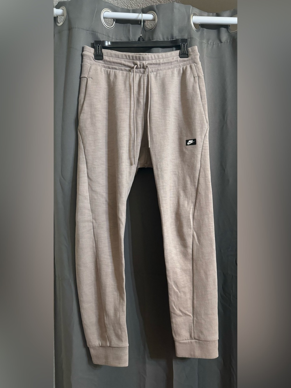 Nike Woman’s Light Purple/gray Jogger Pants With Zipper Pocket